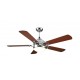 FM Calefacción VT-2005L ventilador Marrón, Acero inoxidable